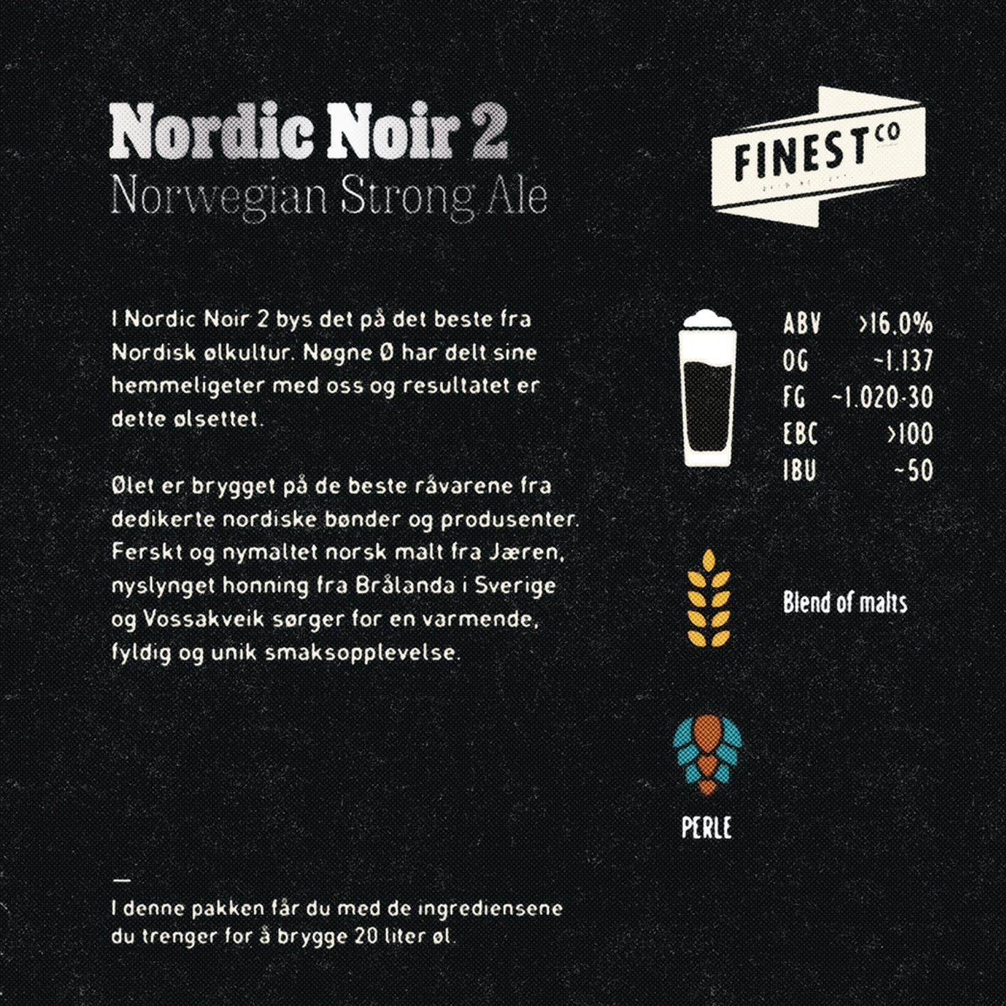 Nordic Noir 2 - Norwegian Strong Ale