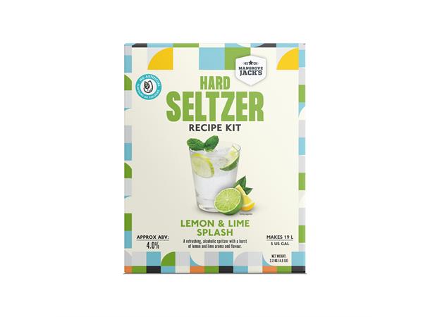 Hard Seltzer Lemon Lime bryggesett