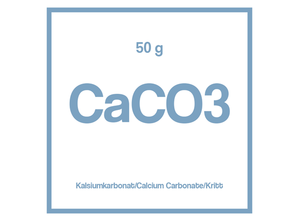 Kalsiumkarbonat CaCO3 (kritt) 50g boks