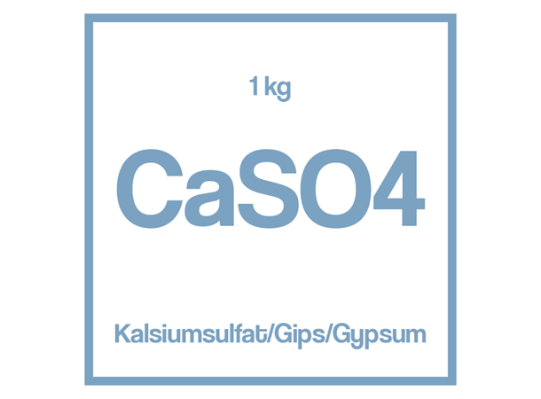 Kalsiumsulfat / Gips/ Gypsum  (CaSO4) 1 kg