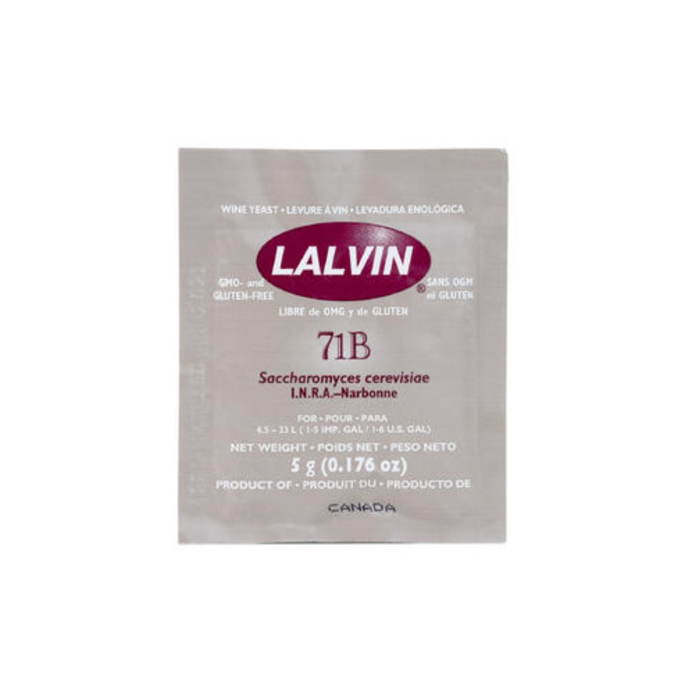 LALVIN 71B 5g for halvtørre hvitviner