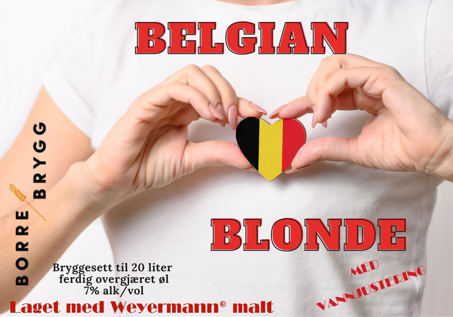 Belgian Blonde ølsett 20L