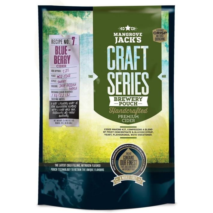 Blueberry Cider Pouch (No. 7)
