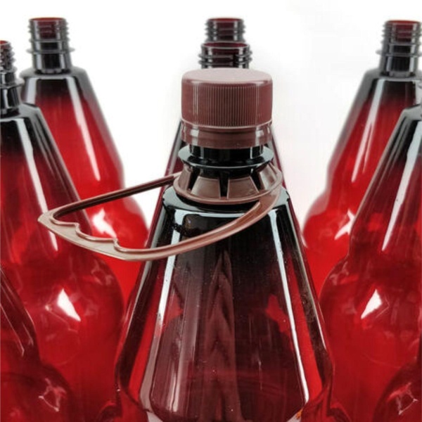 2,5 Liter PET-flasker, 9 stk med kork - Bilde 3