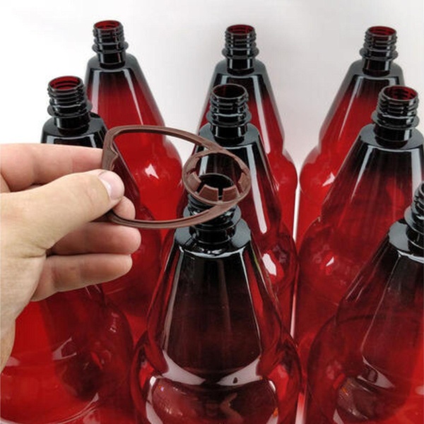 2,5 Liter PET-flasker, 9 stk med kork - Bilde 2