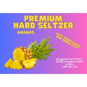 Premium Hard Seltzer Ananas 20L