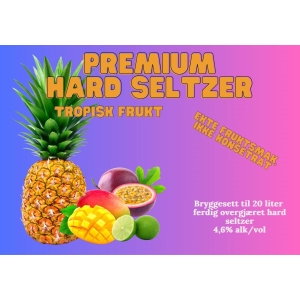 Premium Hard Seltzer Tropisk Frukt 20L