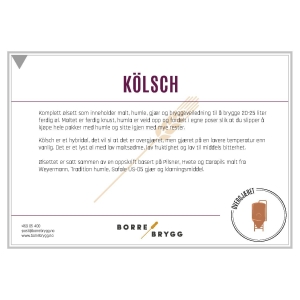 Ølsett 25l Kölsch