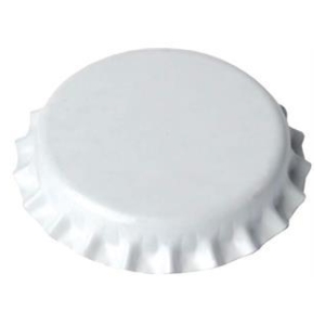 Kronkork hvit 26mm 100 stk