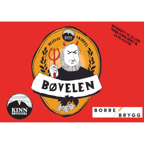 Ølsett 25L Kinn Bøvelen