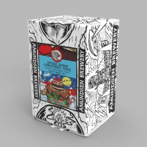 Upside Down Christmas Cake FWK