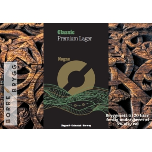 Nøgne Ø Classic Premium Lager allgrain 20L