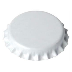Kronkork hvit 26mm 100 stk