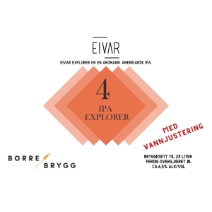 Eivar IPA Explorer allgrain 25L