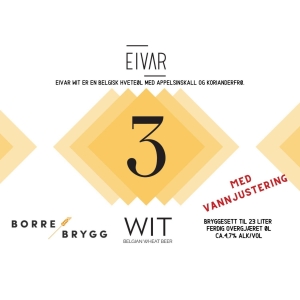 Eivar WIT allgrain 25L