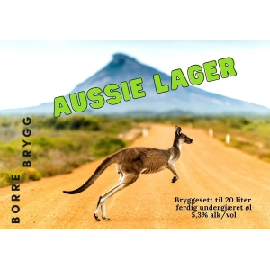 Aussie Lager allgrain 20L