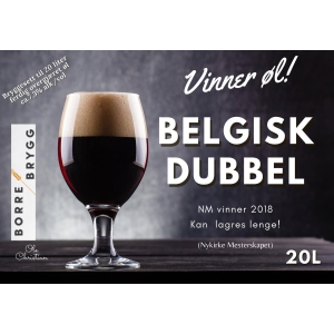 Belgisk Dubbel allgrain 20L