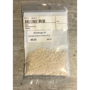 Sorbistat (Kalium Sorbat) 25 g