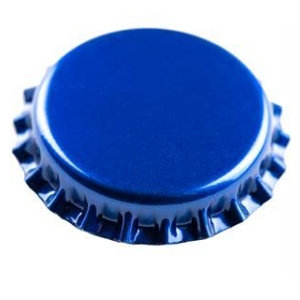 Kronkork blå 26mm 100 stk