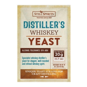 Distiller's Yeast Whiskey 20g - whiskey gjær