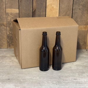 Eske med 24stk 0,33l longneck flasker
